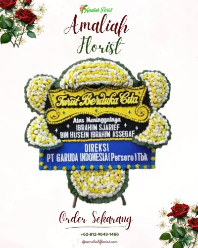 Papan Bunga Duka di Sindangresmi